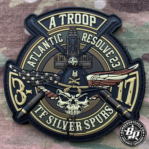 "SILVER SPURS" Task Force Atlantic Resolve, AH-64 Apache 3D SQ 17th Cavalry Alpha Troop, OCP