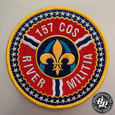 157th Combat Operations Squadron River Militia Color