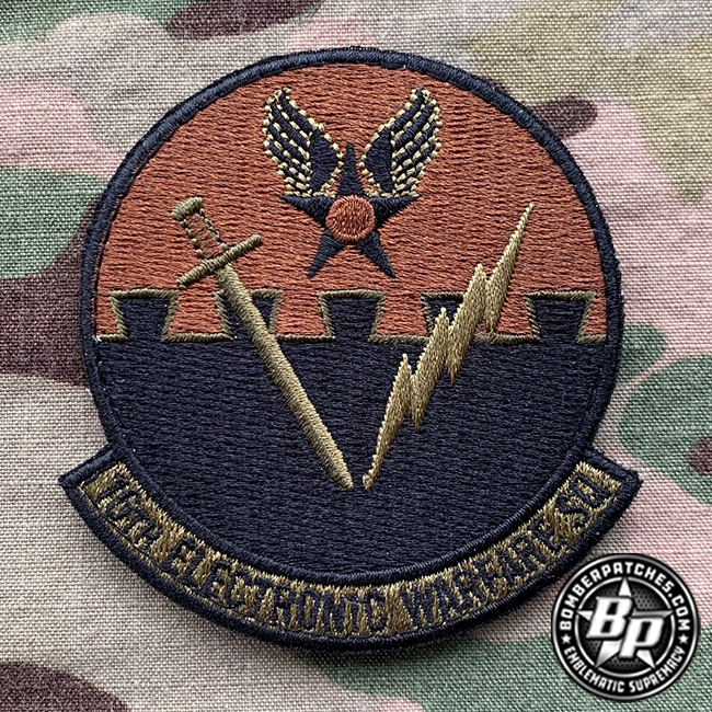 16th Electronic Warfare Squadron Patch, B-52H OCP – Bomber Patches