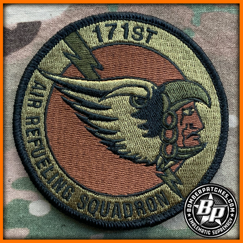 171st Air Refueling Squadron OCP, Embroidered, KC-135T