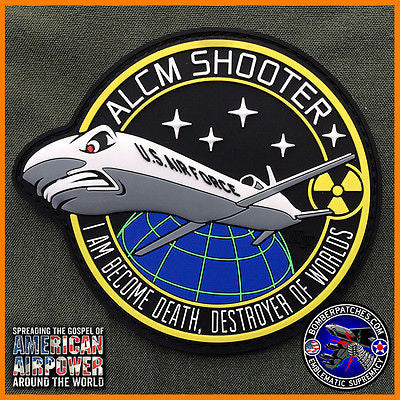 ORIGINAL AGM-86B ALCM SHOOTER PVC PATCH – Bomber Patches