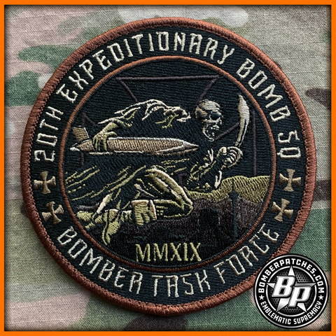 20th Expeditionary Bomb Squadron "Bomber Task Force" 2019 Patch