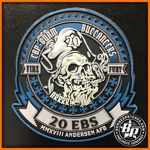 20th EXPEDITIONARY BOMB SQUADRON 2018 DEPLOYMENT PATCH