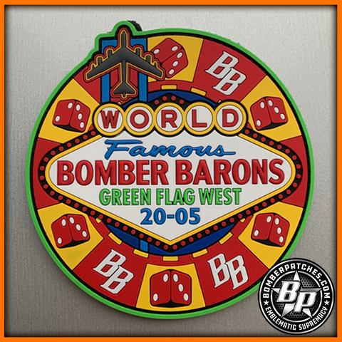 23D Bomb Squadron Bomber Barons Green Flag West 20-05, Full Color