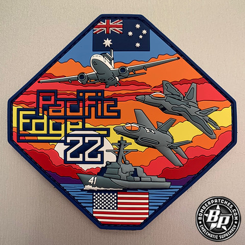 2 Squadron RAAF, Pacific Edge 22, E-7A Wedgetail, F-22, F-35, HMAS Brisbane