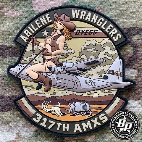 317th AMXS Abilene Wranglers Morale, OCP