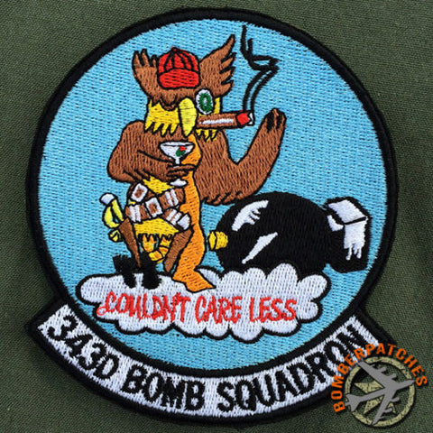 343d Bomb Squadron Heritage Patch