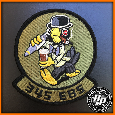 345th Bomb Squadron EBS 2018 Deployment Patch RAF Fairford