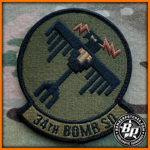 34TH Bomb Squadron OCP Patch