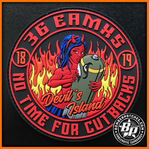 36TH EXPEDITIONARY AIRCRAFT MAINTENANCE SQUADRON, 96 EAMU 2018 2019 CBP DEPLOYMENT PATCH