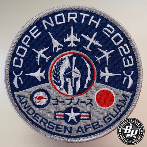 36th Bomb Wing Cope North Exercise Patch, 2023 Full Color
