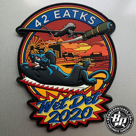 42nd Expeditionary Attack Squadron (EATKS) Wet Det 2020 PVC Patch