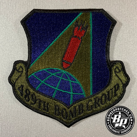 B-1B 489th Bomb Group 307th Bomb Wing Patch Subdued