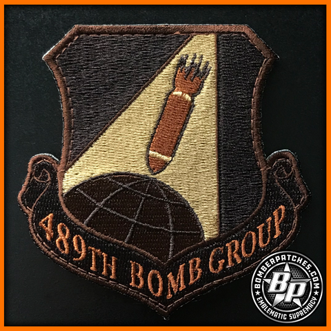 B-1B 489th Bomb Group 307th Bomb Wing Patch Desert