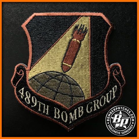 B-1B 489th Bomb Group 307th Bomb Wing Patch OCP