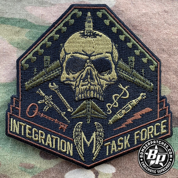 5th Bomb Wing Integration Task Force, Embroidered, B-52H Stratofortres ...