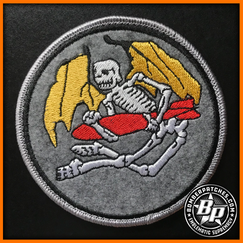 5th Bomb Group 100th Anniversary Heritage Patch, Felt Background