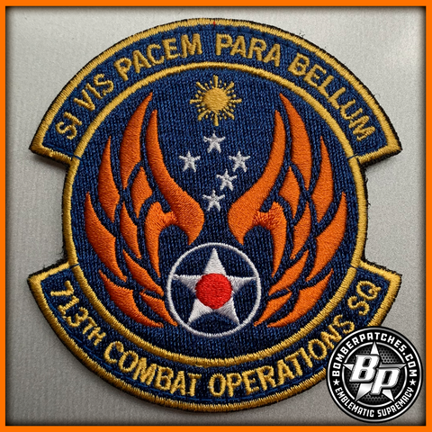 713th Combat Operations Squadron, Beale AFB / Joint Base Pearl Harbor-Hickam, Full Color