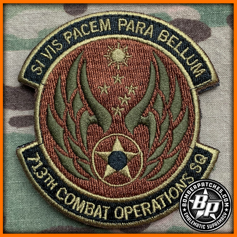 713th Combat Operations Squadron, Beale AFB / Joint Base Pearl Harbor-Hickam, OCP