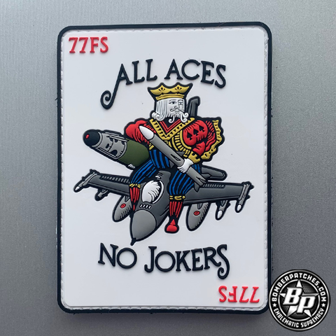 77th Fighter Squadron, All Aces, No Jokers Full Color, F-16C