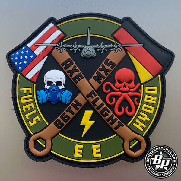 86th MXS AXE Flight, Unit Patch, C-130J – Bomber Patches