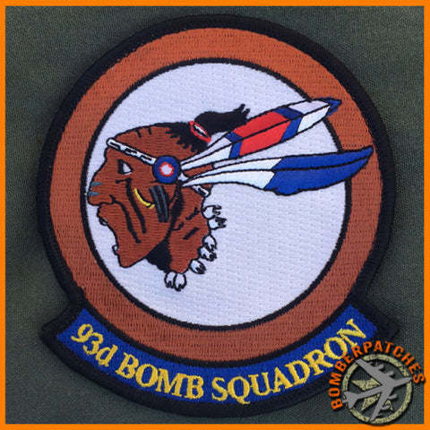 93d Bomb Squadron Patch, US Air Force Reserve Barksdale AFB