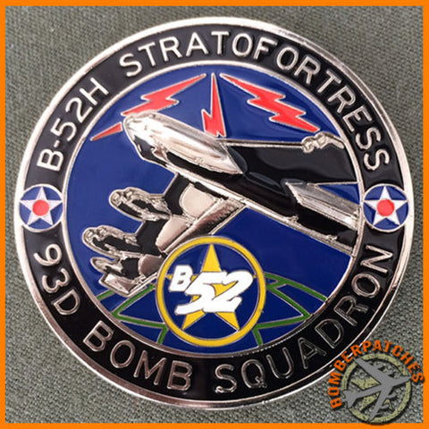 93d BOMB SQUADRON CHALLENGE COIN