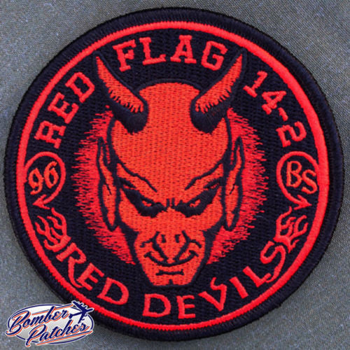 96th Bomb Squadron Operation Red Flag 14-2 Patch – Bomber