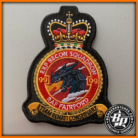 99th Expeditionary Recon Squadron Crest,  Color