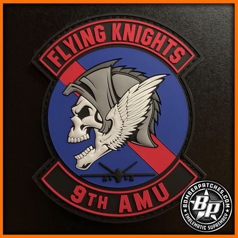 9th Aircraft Maintenance Unit Flying Knights, MQ-9 Reaper, Full Color
