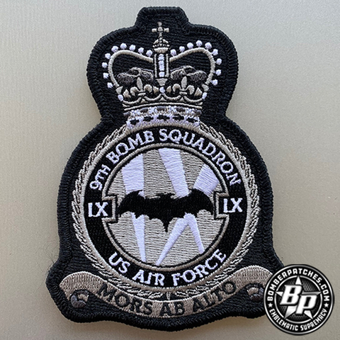 9th Bomb Squadron Crest, 2021 BTF RAF Fairford, Color