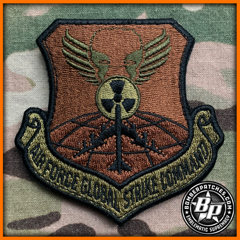 AIR FORCE GLOBAL STRIKE COMMAND MORALE "FRIDAY" B-52 PATCH - OCP