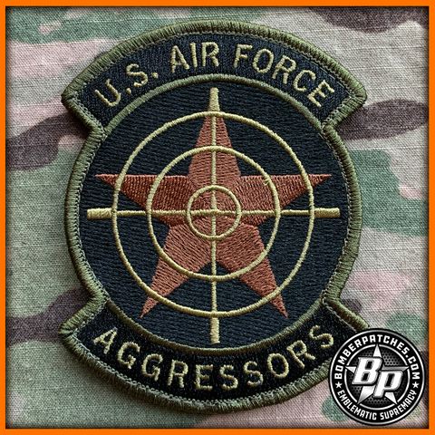 64th Aggressor Squadron Patch OCP Embroidered