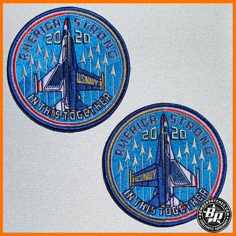 America Strong "In This Together" Commemorative Patch Set