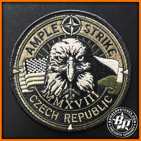 AMPLE STRIKE 2018 PATCH OCP EMBROIDERED RAF FAIRFORD