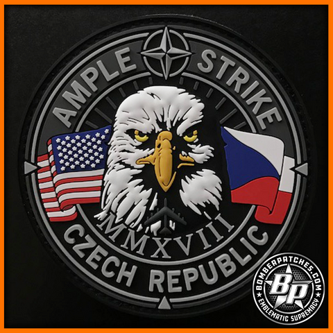 AMPLE STRIKE 2018 PATCH COLOR PVC RAF FAIRFORD