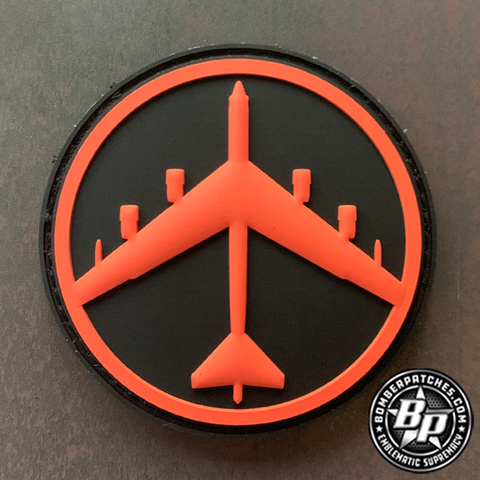 B-52 Hat Patch Orange