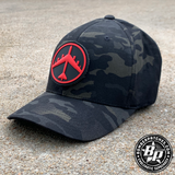 B-52 Hat Patch Red