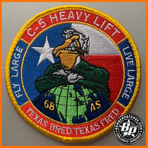 68th Airlift Squadron C-5 Heavy Lift "Fly Large, Live Large" Joint Base San Antonio