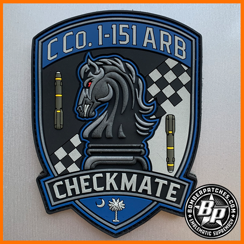 Charlie Company 1-151 ARB Checkmate, South Carolina ANG, Full Color