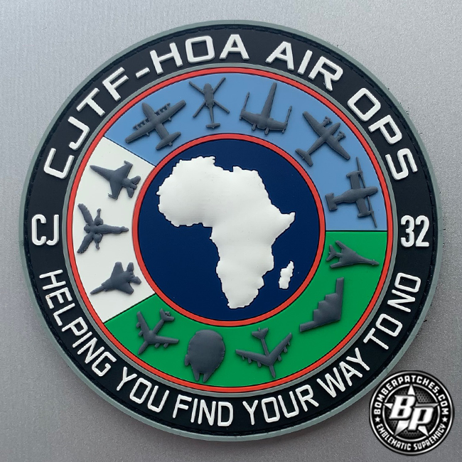 Combined Joint Task Force, Horn of Africa Air Ops CJ32 Bomber Patches