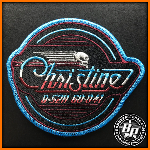CHRISTINE B-52H 60-041, Nose Art Series Embroidered Patch