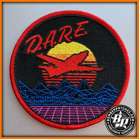 318th Special Operations Squadron "DARE" Morale Patch, U-28A, Cannon AFB