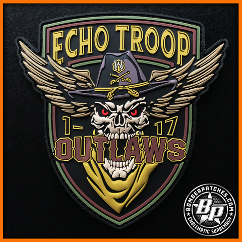 1-17 Air Cavalry Squadron Echo Troop "Outlaws", Ft Bragg, NC, US Army, Subdued