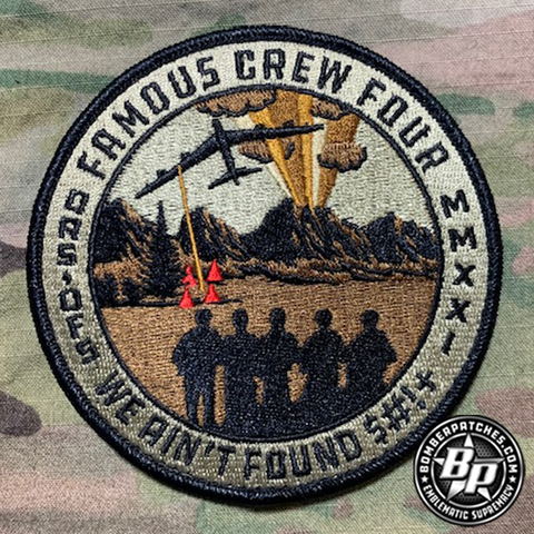 23d Bomb Squadron Hard Crew Four Deployment Patch, ORS OFS 2021