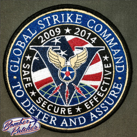 Air Force Global Strike Command 5 Year Anniversary Patch