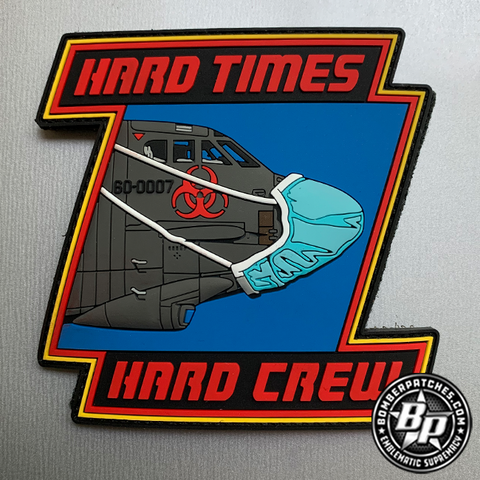 23d Bomb Squadron Crew 7 "Hard Times, Hard Crew", B-52H Stratofortress