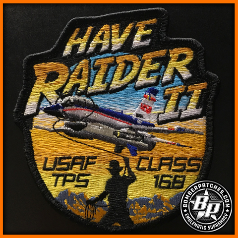 Air Force Test Pilot School Class 16B Patch, Have Raider II Program, Edwards AFB