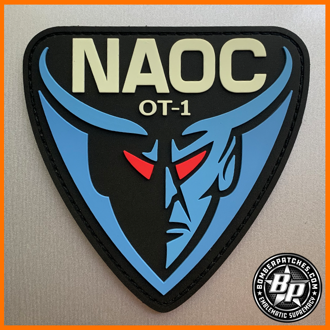 E-4B NIGHTWATCH NAOC PVC Patch Glow in the Dark, Ops Team 1, 55th Wing ...