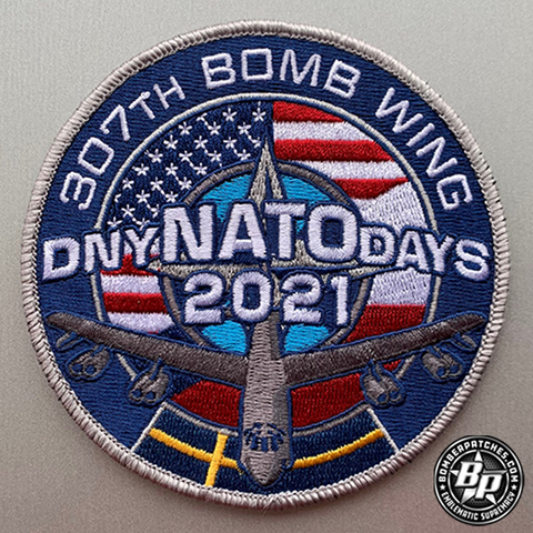 307th Bomb Wing, Nato Days 2021 Embroidered, B-52